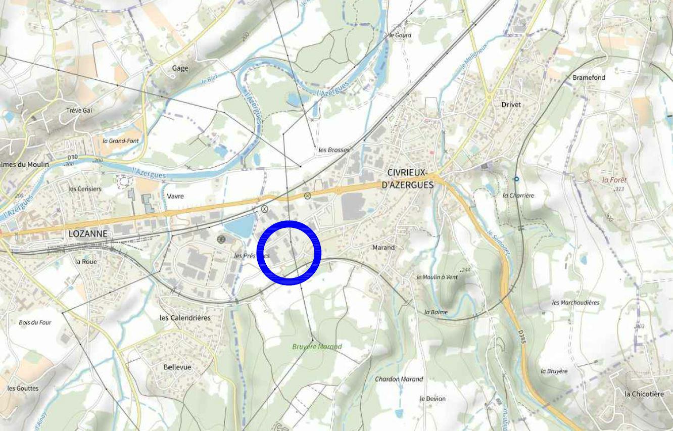 Entrepôt classe b Civrieux-d'Azergues 5347m² Location entrepôt classe b Civrieux-d'Azergues Rhône OLLOG2316153 30